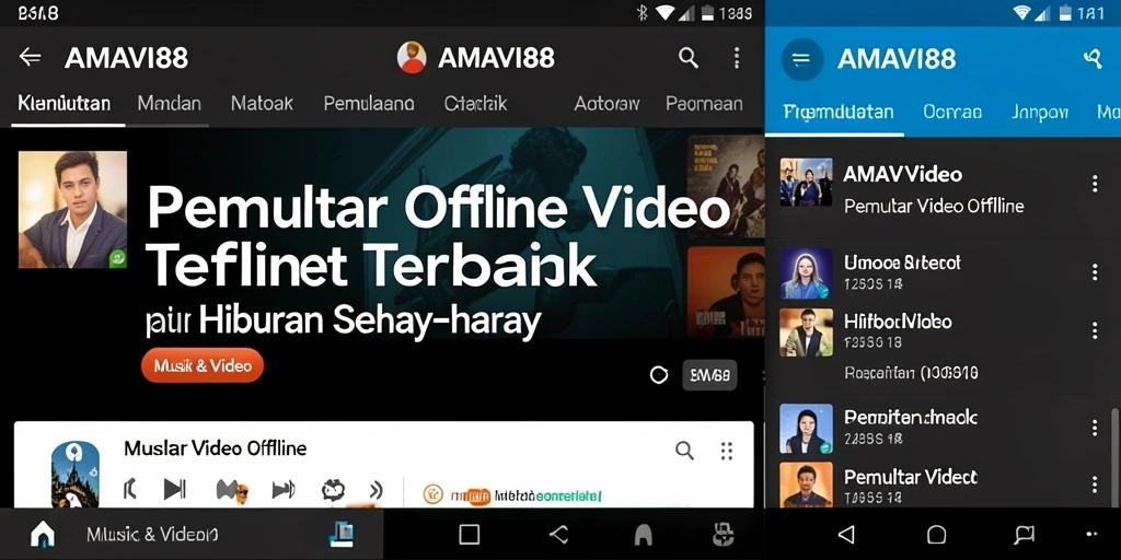 Tampilan antarmuka AMAVI88 yang sederhana dan mudah digunakan.
