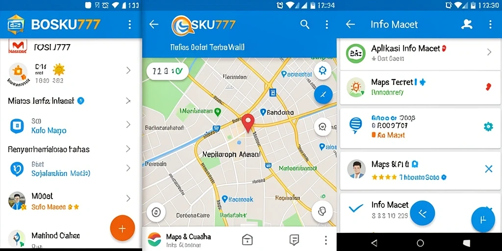 Tampilan antarmuka aplikasi BOSKU777 yang informatif dan mudah digunakan.